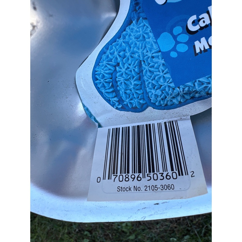 Wilton Blues Clues Cake Pan Vintage 1999 Aluminum Baking Mold 2105-3060 Blue Dog - Picture 3 of 5